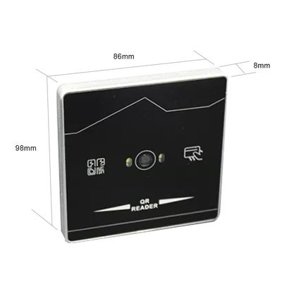 टेम्पर्ड ग्लास क्यूआर कोड रीडर एक्सेस कंट्रोल विगैंड प्रॉक्सिमिटी कार्ड रीडर