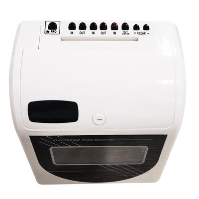 कर्मचारी उपस्थिति के लिए एलसीडी डिस्प्ले डिजिटल टाइम रिकॉर्डर पंच कार्ड टाइम रिकॉर्डर