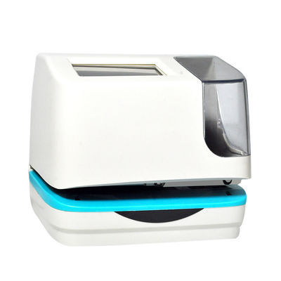 व्हाइट डिजिटल टाइम रिकॉर्डर टच स्क्रीन 5 लाइन्स इलेक्ट्रॉनिक डेट टाइम स्टाम्प मशीन