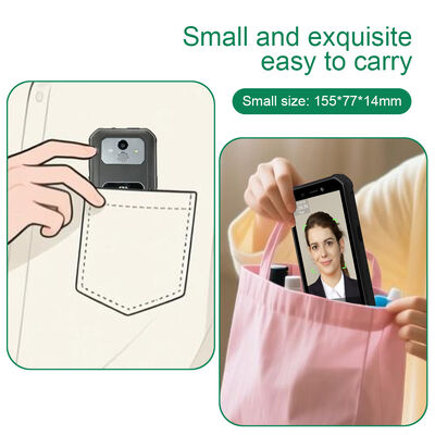 कर्मचारी समय उपस्थिति के लिए 4जी पोर्टेबल आउटडोर एंड्रॉइड फेशियल रिकॉग्निशन मशीन