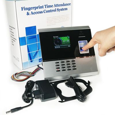 एलसीडी सिम वाईफ़ाई वायरलेस 1.25kg फिंगरप्रिंट उपस्थिति मशीन