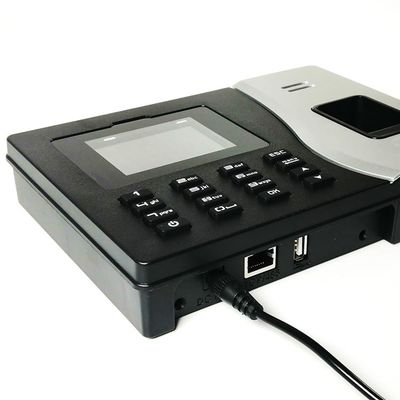 कार्ड पासवर्ड 9V एलसीडी फिंगरप्रिंट समय उपस्थिति प्रणाली