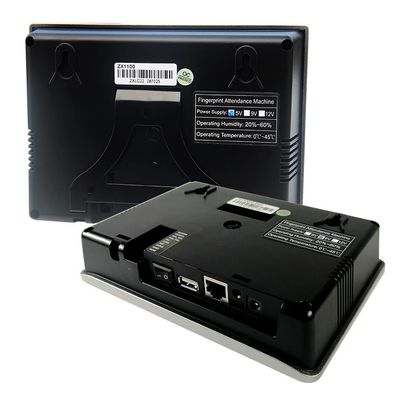 कार्यालय के लिए एलसीडी बॉयोमीट्रिक फ़िंगरप्रिंट टाइम क्लॉक थंब इंप्रेशन मशीन