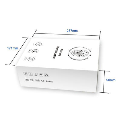 आउटडोर विजिबल लाइट लाइव फेस रिकग्निशन अटेंडेंस मशीन एक्सेस कंट्रोल रीडर