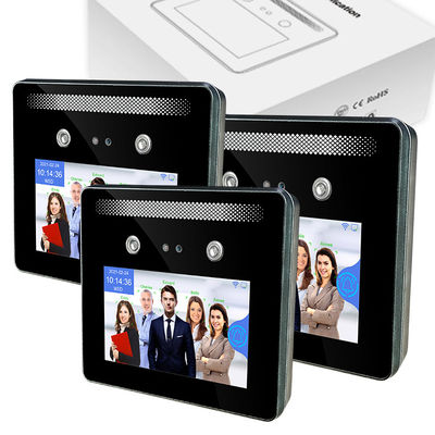 डायनेमिक 5.0 इंच फेस रिकग्निशन मशीन RoHS टाइम अटेंडेंस एक्सेस कंट्रोल सिस्टम