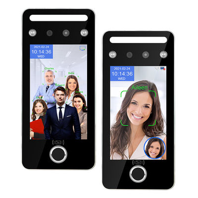 वाईफाई एचडी 720 पी बायोमेट्रिक टाइम अटेंडेंस सिस्टम फेस रिकग्निशन मशीन