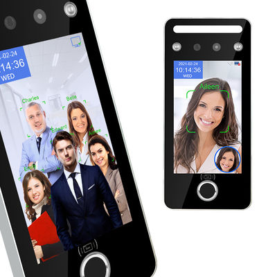 वाईफाई एचडी 720 पी बायोमेट्रिक टाइम अटेंडेंस सिस्टम फेस रिकग्निशन मशीन