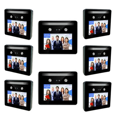 फेस रिकग्निशन बायोमेट्रिक टाइम अटेंडेंस सिस्टम लॉन्ग रेंज डायनामिक