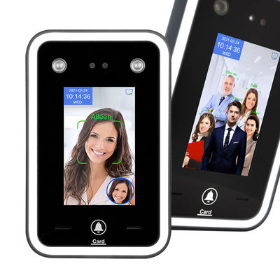 4.3 इंच फेस डिटेक्शन बायोमेट्रिक मशीन क्यूआर कोड टाइम अटेंडेंस एक्सेस कंट्रोल