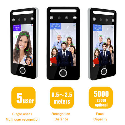 मल्टी पर्सन वायरलेस बायोमेट्रिक फेस अटेंडेंस मशीन एक्सेस कंट्रोल सिस्टम Control