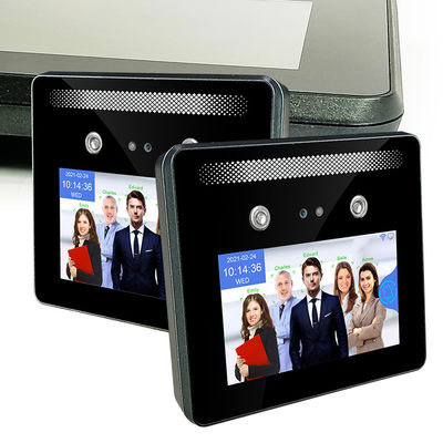 5 इंच बहु व्यक्ति चेहरा पहचान उपस्थिति मशीन कर्मचारी समय घड़ी