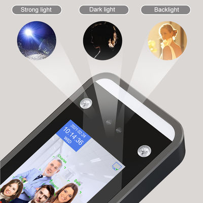 AI06 फेस रिकग्निशन अटेंडेंस मशीन कार्ड रीडर विगैंड टाइम क्लॉकिंग सिस्टम