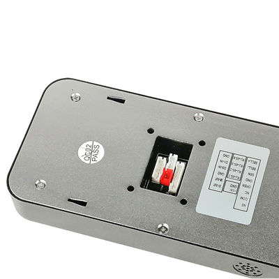 DC12V फेस रिकग्निशन अटेंडेंस मशीन AI06 विजिबल लाइट क्यूआर कोड