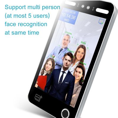 वेब बायोमेट्रिक डायनेमिक फेशियल रीडर स्मार्ट एक्सेस कंट्रोल 10.1 इंच लिनक्स 3.1