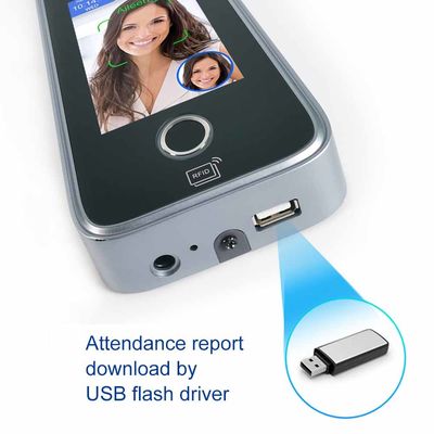 4.3 "आईपीएस फिंगरप्रिंट उपस्थिति प्रणाली 272x480 टच स्क्रीन फेस रिकग्निशन मशीन