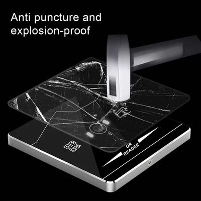 Wiegand26/34 इंटरफ़ेस RFID निकटता कार्ड रीडर ऑटो इंडक्शन टेम्पर्ड ग्लास